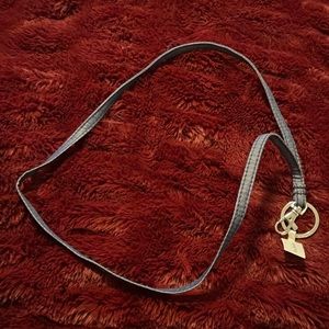 Vera Bradley denim lanyard
